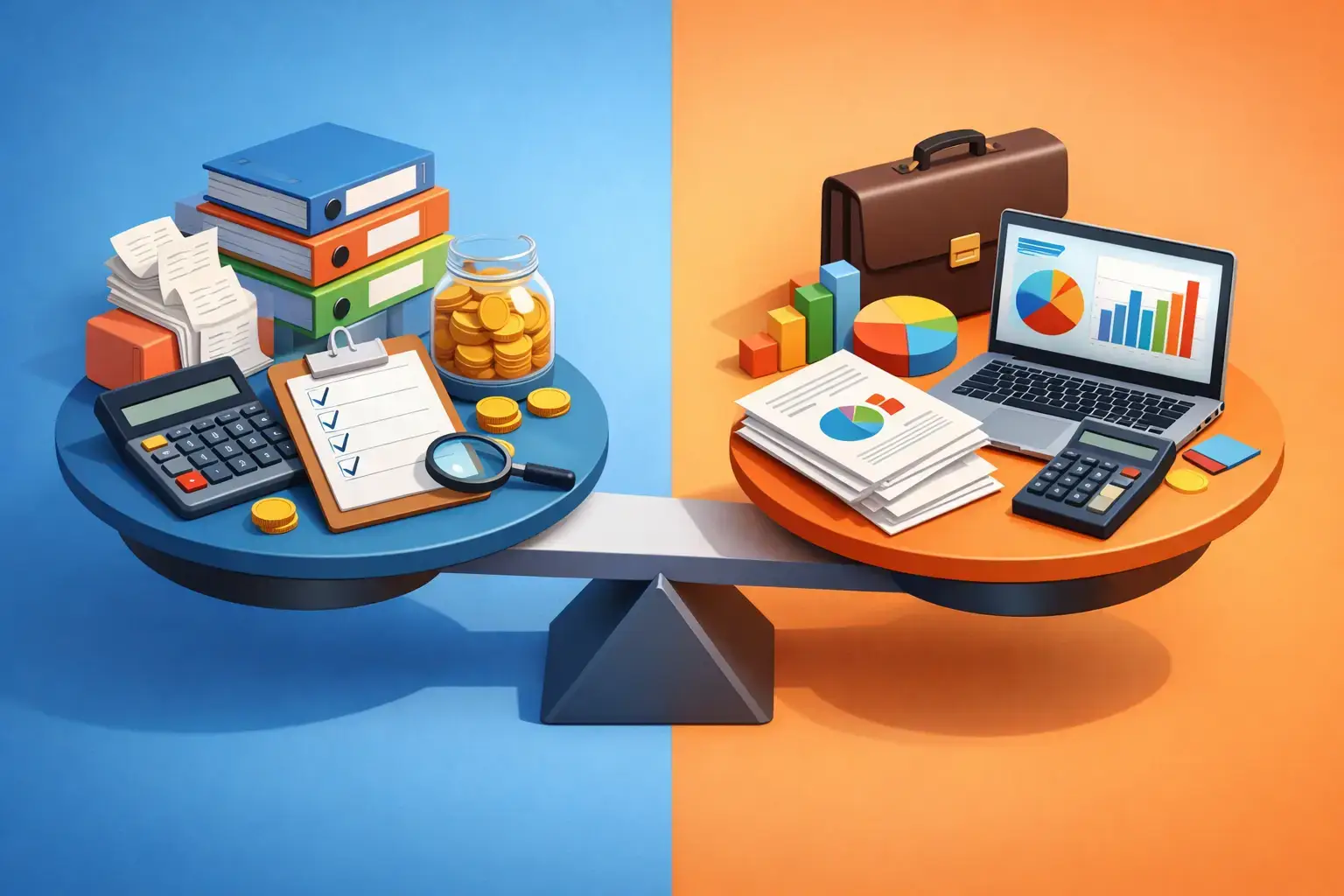 Bookkeeper Versus Accountant – Which Do You Need?
